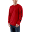 Carhartt Signature Sleeve Logo Long Sleeve T-Shirt for Mens, Red, Small/Regular K231-RED-REG-SML