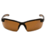 Carhartt Spokane Safety Glasses w/Bronze Lenses, Black, CHB318DCC