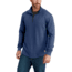 Carhartt Tilden Long Sleeve Mock Neck 1/4 Zip for Mens, Dark Cobalt Blue, 2XL/Regular 102837-988-REG-2XL