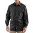 Carhartt Twill Long Sleeve Work Shirt for Mens, Black, Small/Regular S224-BLK-REG-SML