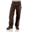 Carhartt Washed-Duck Double-Front Work Dungaree - Men's, Dark Brown, 30-28, B136-DKB-30-28