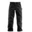 Carhartt Washed Twill Dungaree Relaxed Fit - Mens, Black, 35 Waist, 32 Inseam B324-BLK-32-35