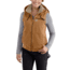 Carhartt Weathered Duck Wildwood Vest for Womens, Carhartt Brown, Extra Small/Regular 102253-211-REG-XS
