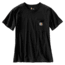 Carhartt WK87 Workwear Pocket Short Sleeve T-shirt - Womens, Black, XS-REG 103067-001-REG-XS