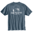 Carhartt Workwear Logo Fish Graphic Pocket Short Sleeve T-Shirt - Mens, Steel Blue, Small-Regular, 103561-437-S-REG