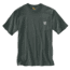 Carhartt Workwear Pkt Short Sleeve Henley MW Jersey Org Fit - Mens, Hunter Green Heather, XXL-REG K87-393-REG-XXL