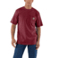 Carhartt Workwear Pkt Short Sleeve Henley MW Jersey Org Fit - Mens, Port Heather, XXL-REG K87-645-REG-XXL