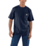 Carhartt Workwear Pkt Short Sleeve Henley MW Jersey Org Fit - Mens, Navy Heather, XXL-REG K87-981-REG-XXL