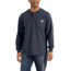 Carhartt Workwear Pocket Long Sleeve Henley for Mens, Bluestone, Small/Regular K128-BLS-REG-SML