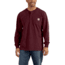 Carhartt Workwear Pocket Long Sleeve Henley for Mens, Port, Extra Large/Regular K128-PRT-REG-XLG