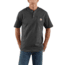 Carhartt Workwear Pocket Short Sleeve Henley for Mens, Carbon Heather, Small/Regular K84-026-REG-SML
