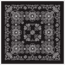 Carolina Manufacturing Texas Paisley Bandana Black B27PAI-100030