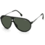Carrera 1034/S Sunglasses, Matte Black Frame, Green Polarized Lens, 716736297989