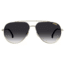 Carrera 221/S Sunglasses, Gold Frame, Grey Shaded Lens, 716736230122