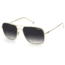 Carrera 247/S Sunglasses, Gold Grey Frame, Grey Shaded Lens, 716736360935