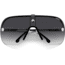 Carrera CA Epica II Sunglasses, Palladium Frame, Grey Shaded Lens, 716736298757
