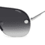 Carrera CA Epica II Sunglasses, Palladium Frame, Grey Shaded Lens, 716736298757