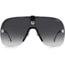 Carrera CA Epica II Sunglasses, Palladium Frame, Grey Shaded Lens, 716736298757