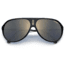 Carrera Hot65 Sunglasses, Black Gold Frame, Grey Gold Mirror Lens, 716736372150