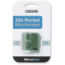 Carson 20x MicroMini LED Lighted Pocket Microscope, Green, MM-280G