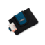 Carson Compact Travel Wallet, Black/Blue, EW-10BU