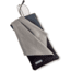 Carson Eyeglass Pouch w/Built-in Microfiber Cloth, Black/Grey, 6.7x7.6in, EC-10BKGY