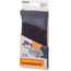 Carson Eyeglass Pouch w/Built-in Microfiber Cloth, Black/Grey, 6.7x7.6in, EC-10BKGY