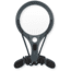 Carson Optical AS-70 Lume Series Hands-Free Magnifier, Gray, 5.7 in x 1.0 in x 9.3 in, AS-70
