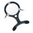Carson Optical AS-70 Lume Series Hands-Free Magnifier, Gray, 5.7 in x 1.0 in x 9.3 in, AS-70