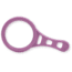 Carson Optical MagnetMag Handheld Magnifier w/ Magnetic Handle, Blue, Purple, Green, Gray, 2.3 in x 0.4 in x 4.6 in, DX-50AS