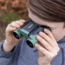 Carson Optical Wild Cat Series 7x18mm Binoculars, Green, 3.2 in x 4.4 in x 1.3 in, WC-718