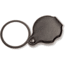 Carson Slide-OpenGlass Magnifier 4x w/Attached Case, Black, Small, GN-11