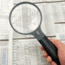 Carson SplitHandle 2x/3x Magnifying Glass, Black HF-11