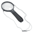 Carson SplitHandle 2x/3x Magnifying Glass, Black HF-11
