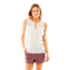 Carve Designs Allison Sleeveless Top, Womens, White, SM, TTVS73-133-SM