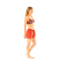 Carve Designs Bali Short - Womens, Sangria, Extra Small, SHBP19-627-XS