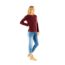 Carve Designs Bandon Sweater - Womens, Merlot, Extra Small, SWBA18-621-XS