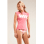 Carve Designs Belles Beach Rash Guard - Women's-Small-White