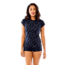 Carve Designs Belles Beach Rashguard, Dash w. Black, XL, RGBB13-007-XL