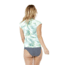 Carve Designs Belles Beach Rashguard - Womens, White Palms, Large, RGBB13-362-LG