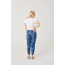 Carve Designs Calista Pant - Womens, Navy Tie Dye, Large, PTWJ30-487-LG