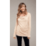 Carve Designs Crestin Cowl Neck Shirt - Women's-Wheat-Large