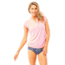 Carve Designs Dawson Rashguard, Womens, Flamingo, XS, RGCR26-670-XS