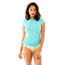 Carve Designs Dawson Rashguard, Womens, Julep, XS, RGCR26-349-XS