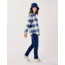 Carve Designs Fairbanks Supersoft Shirt - Womens, Navy Plaid, Medium, TKSS70-909-MD