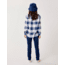 Carve Designs Fairbanks Supersoft Shirt - Womens, Navy Plaid, Medium, TKSS70-909-MD