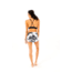 Carve Designs Hoku Swim Skirt - Womens, Tropics, Extra Small, SKST23-028-XS