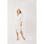 Carve Designs Lana Dress - Womens, Cloud, Large, DRLS30-070-LG