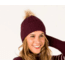 Carve Designs Laurel Pom Pom Hat - Women's -Mulberry