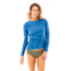 Carve Designs Riviera Rashguard, Womens, Shibori with Indigo, XS, RGOL33-978-XS